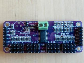Adafruit stappenmotor PWM driver beschikbaar voor biedingen