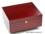 ADORINI  HUMIDOR  TRIEST DELUXE 75 SIGAREN sigarenkist  h151, Verzamelen, Rookartikelen, Aanstekers en Luciferdoosjes, Verzenden