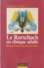 Le Rorschach en clinique adulte Interprétation psychanalytiq, Boeken, Psychologie, Klinische psychologie, Ophalen of Verzenden