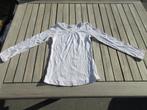 Wit t-shirt met lange mouwen, maat 134/140, Ophalen, Gebruikt, Meisje, Shirt of Longsleeve