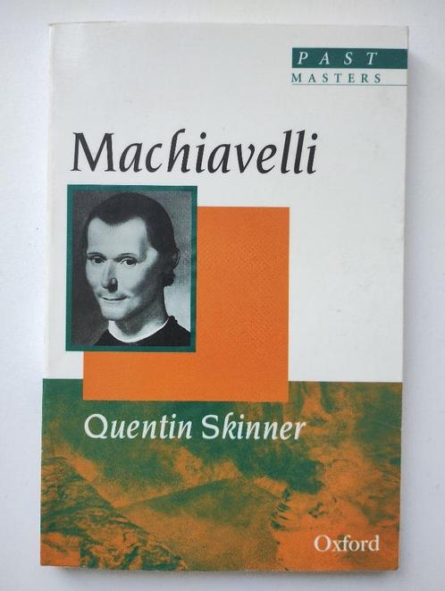 Machiavelli - Quentin Skinner, Livres, Littérature, Comme neuf, Enlèvement ou Envoi