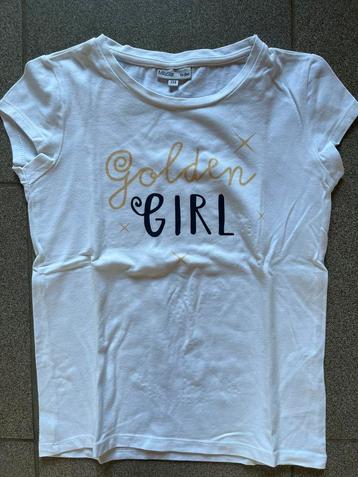 T-shirt JBC maat 134 Golden Girl beschikbaar voor biedingen