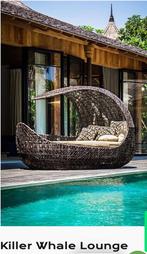 UNIEK tuin killer whale sofa java brown, Tuin en Terras, Ophalen