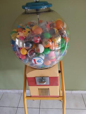 kauwgom automaat , nostalgische capsules automaat  beschikbaar voor biedingen