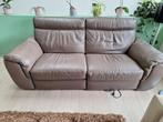 Comfortabele Natuzzi lederen 2.5-zit, Ophalen, Gebruikt