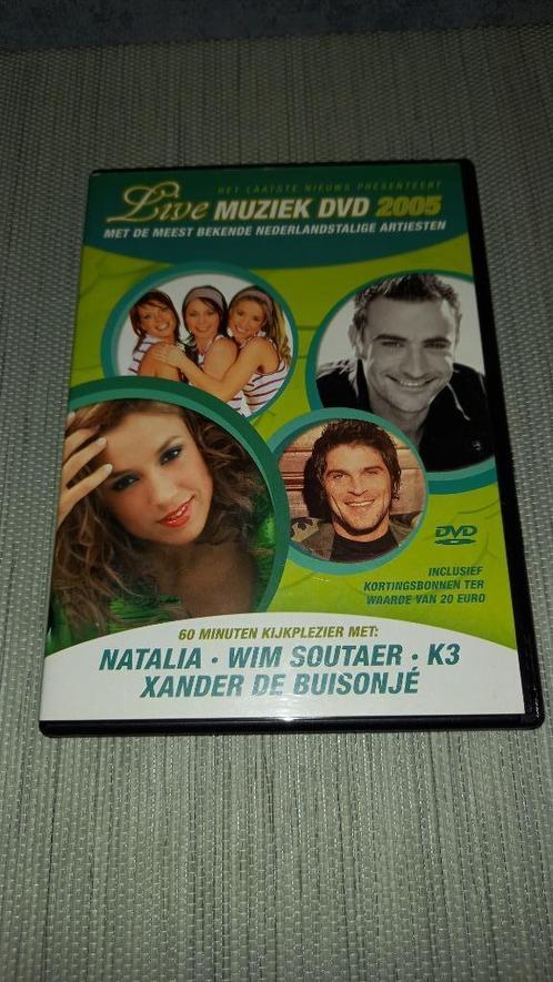DVD Live muziek (met K3), Cd's en Dvd's, Dvd's | Muziek en Concerten, Zo goed als nieuw, Ophalen of Verzenden