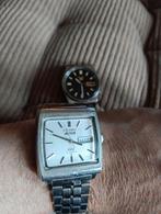 Seiko Actus SS rare avec cadran blanc, Enlèvement ou Envoi, Utilisé