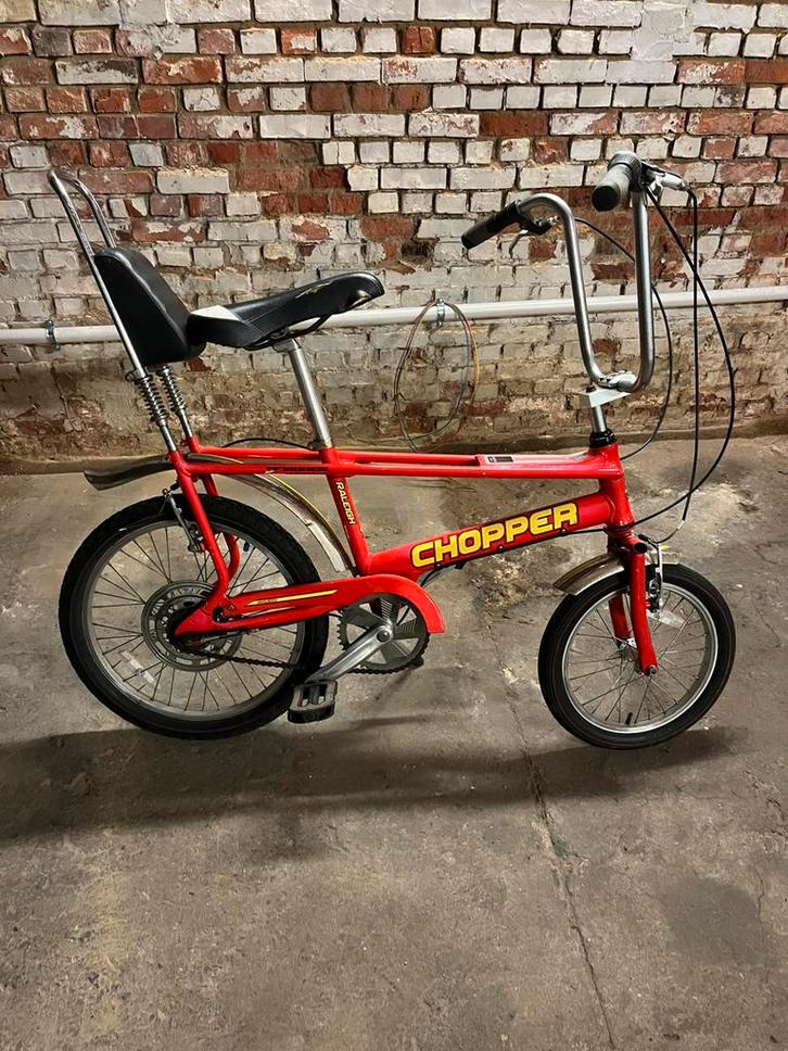 Raleigh mk3 chopper fiets, Fietsen en Brommers, Fietsen | Cruisers en Lowriders, Zo goed als nieuw, Chopper, Ophalen