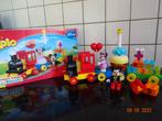 DUPLO Mickey & Minnie Verjaardagstrein - 10941*VOLLEDIG*, Ophalen of Verzenden, Complete set, Duplo