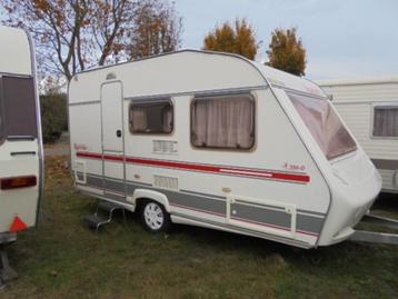 mooie caravan 390 Beijerland sprinter-vast bed,treinzit,tent beschikbaar voor biedingen