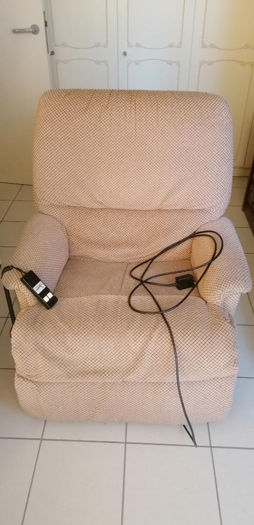Relaxzetel, Huis en Inrichting, Zetels | Zetels, Gebruikt, Stof, Ophalen