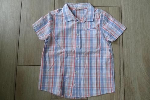 Geruit hemdje H&M korte mouw maat 140, Kinderen en Baby's, Kinderkleding | Maat 140, Zo goed als nieuw, Jongen, Overhemd of Blouse