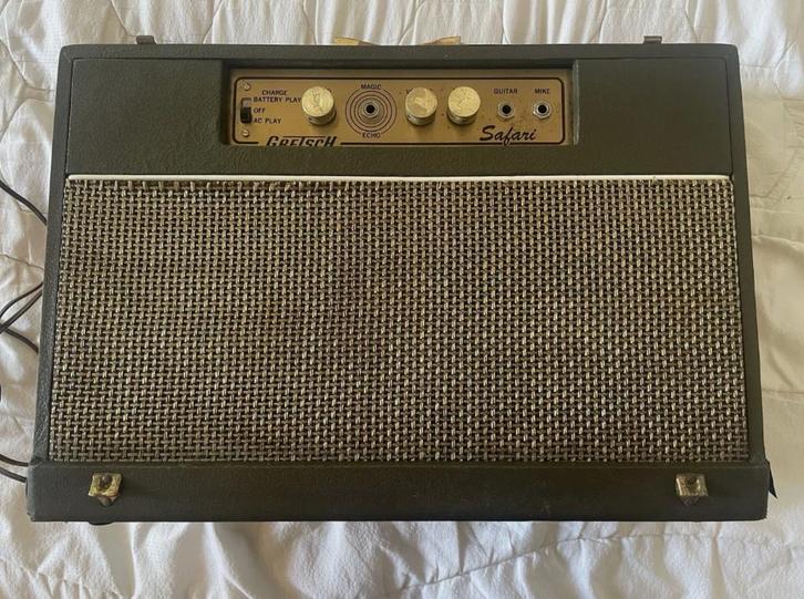 Vintage Gretsch Zeldzame Model versterker 1960 Safari, Muziek en Instrumenten, Versterkers | Bas en Gitaar, Gebruikt, Gitaar, Minder dan 50 watt