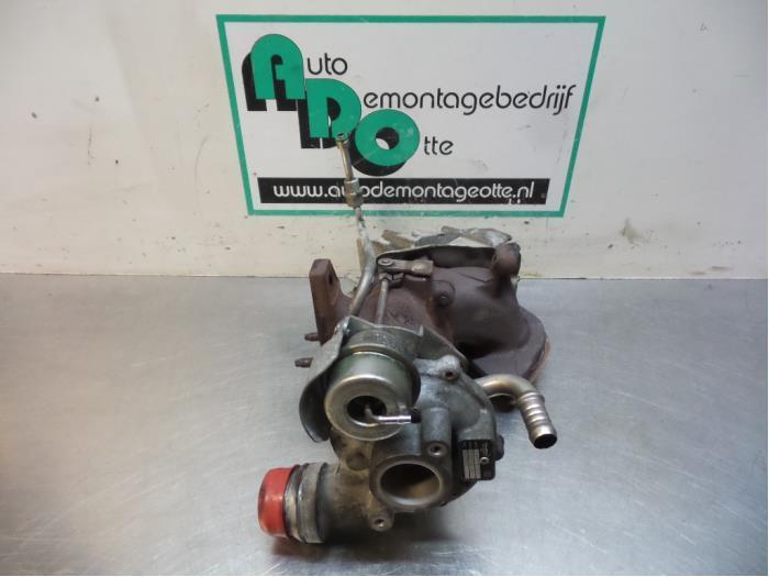 Turbo van een Renault Megane (Megane 09-), Auto-onderdelen, Motor en Toebehoren, Renault, Gebruikt, 3 maanden garantie, Ophalen of Verzenden