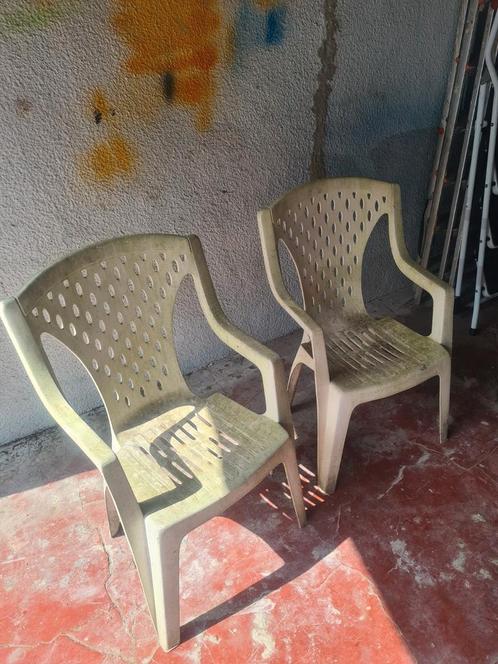 2 tuinstoelen, Tuin en Terras, Tuinstoelen, Zo goed als nieuw, Ophalen of Verzenden