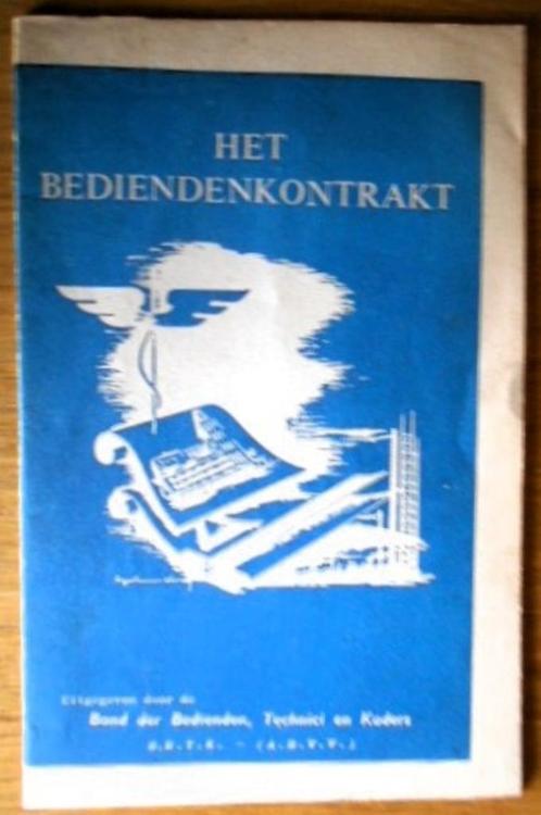 Het bediendencontract 1963, Livres, Politique & Société, Comme neuf, Enlèvement ou Envoi