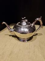 verzilverde theepot, Antiek en Kunst, Antiek | Zilver en Goud, Ophalen
