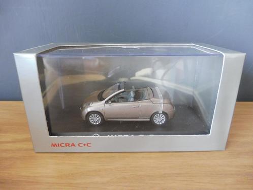 1:43 Norev NMCC07 (dealer) Nissan Micra C+C Karmann K12 2007, Hobby & Loisirs créatifs, Voitures miniatures | 1:43, Comme neuf