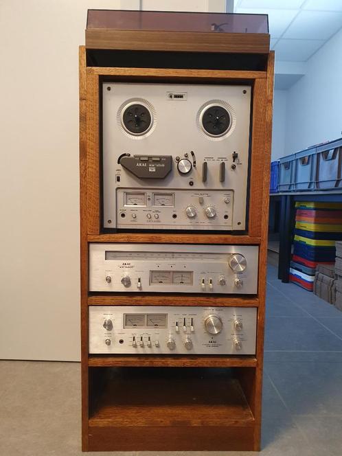 Houten rack / meubel zelfbouw voor stereoketen, Audio, Tv en Foto, Stereoketens, Ophalen