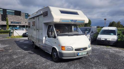 MOBILHOME ford transit 2.5td 1997, Caravanes & Camping, Camping-cars, Entreprise, jusqu'à 4, Ford, Diesel, Enlèvement