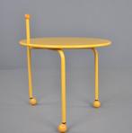 Vintage Ikea plooitafeltje, Ophalen, Metaal of Aluminium, Rond, 55 tot 75 cm