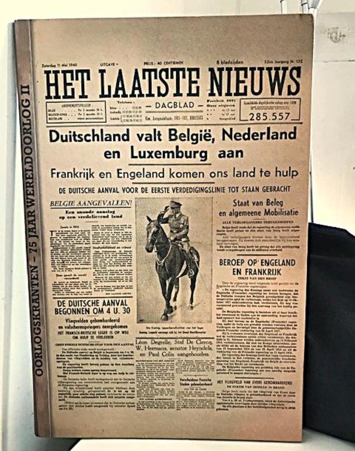 WW2 Oorlogskranten over wereldoorlog II 😎💑🙏🎁🤗👌, Boeken, Oorlog en Militair, Zo goed als nieuw, Algemeen, Tweede Wereldoorlog