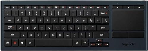 Logitech Illuminated Living-Room Keyboard K830, Computers en Software, Toetsenborden, Zo goed als nieuw, Azerty, Draadloos, Ophalen