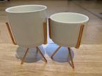 Cache-pot Aliexpress blanc et rose, Ophalen, Overige materialen, Rond, Binnen