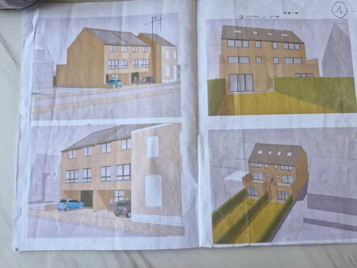 Terrain à bâtir avec projet farciennes 7m sur 120m, Immo, Gronden en Bouwgronden, 500 tot 1000 m²