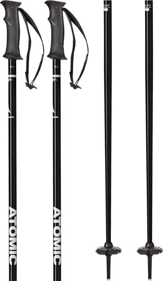 Bâtons de ski noirs ATOMIC 120 125 130 cm, Sports & Fitness, Ski & Ski de fond, Neuf, Bâtons, Atomic, Carving, Envoi