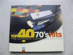2CD top 40 / 70's hits, Comme neuf, Pop, Enlèvement ou Envoi