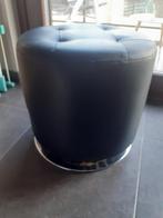 Voetbankje ,poefs, Rond, Synthétique, Enlèvement, Utilisé