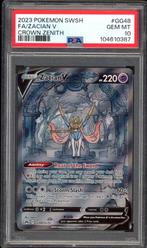 Zacian V [FA] PSA 10 - GG48/GG70 - Couronne Zénith 2023, Enlèvement ou Envoi, Comme neuf, Cartes en vrac