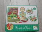 Salade met rozet en Caesar Djeco, Kinderen en Baby's, Speelgoed | Houten speelgoed, Ophalen, Gebruikt, Overige typen