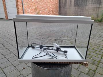 Leeg aquarium Zolux, wit. Zie ook mijn andere zoekertjes beschikbaar voor biedingen