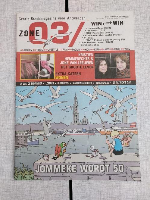 Jef Nys Jommeke - Magazine 03 Antwerpen (2005), Collections, Personnages de BD, Utilisé, Livre ou Jeu, Autres personnages, Enlèvement ou Envoi