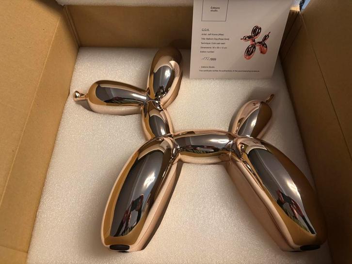 Balloon dogs (after) editions studio jeff koons, Antiquités & Art, Art | Objets design, Enlèvement ou Envoi