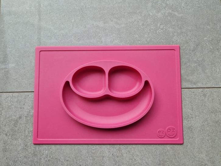 EZPZ Happy mat roze, Kinderen en Baby's, Babyvoeding en Toebehoren, Zo goed als nieuw, Overige typen, Ophalen