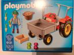 6131 playmobil  tractor, Kinderen en Baby's, Speelgoed | Playmobil, Ophalen of Verzenden, Gebruikt