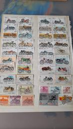 Postzegels moto's, Ophalen