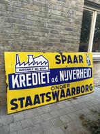 emaille bord, Verzamelen, Merken en Reclamevoorwerpen, Ophalen of Verzenden, Gebruikt, Reclamebord