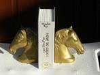 Serre-livres en laiton Tête de cheval, Ophalen of Verzenden, Koper