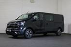 Renault Trafic 2.0 dCi 170pk L2 H1 DC Airco Navigatie Camera, Auto's, Bestelwagens en Lichte vracht, Automaat, Renault, Zwart