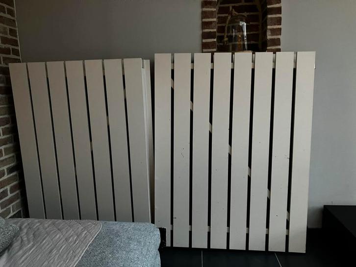 Stevige poort in MDF, Jardin & Terrasse, Clôtures de jardin, Utilisé, Autres types, Autres matériaux, Enlèvement