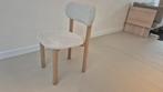4 robuuste houten design stoelen (zo goed als nieuw), Huis en Inrichting, Stoelen, Ophalen, Zo goed als nieuw, Wit, Hout