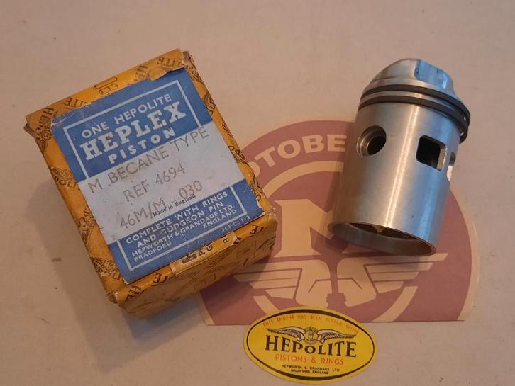 Moto Becane motobecane 4694 9408 11471 44 46 51 mm zuiger, Motoren, Onderdelen | Oldtimers, Nieuw, Ophalen of Verzenden