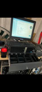 Kassa pc met geldlade, scanner, barcode- en Ticketprinter, Ophalen of Verzenden