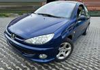 Peugeot 206 1.4Benzine Euro 4 Airco 2005 Gekeud V.V, Auto's, Voorwielaandrijving, Stof, Blauw, Grijs