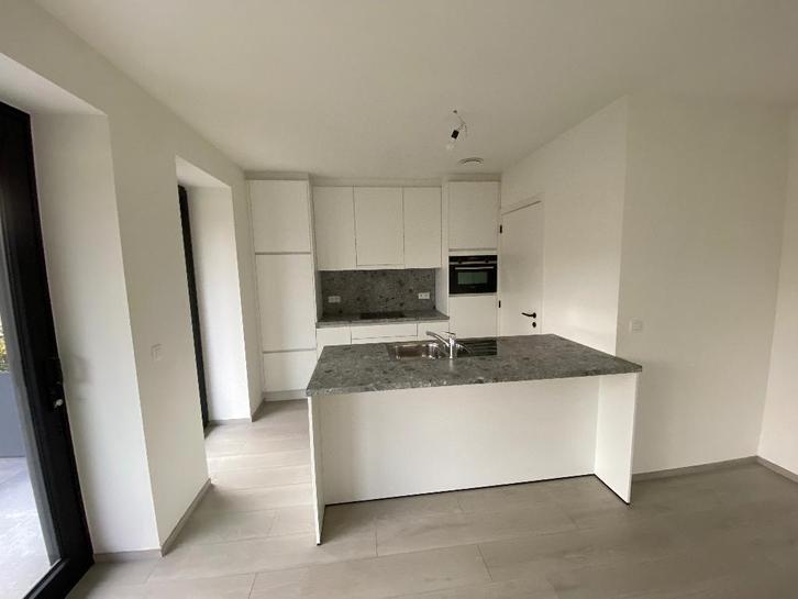 keuken met toestellen, Maison & Meubles, Cuisine | Cuisines complètes, Blanc, Synthétique, Sans poignée, Enlèvement