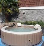 Jacuzzi INTEX 8 personen, Tuin en Terras, Bubbelbaden en Hottubs, Ophalen, Zo goed als nieuw, Grondzeil, Opblaasbaar